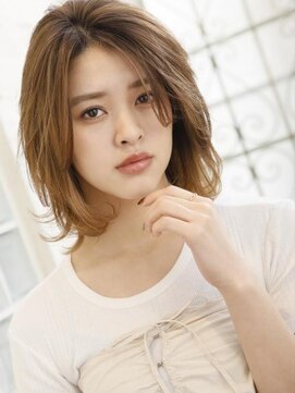 ミンクス 銀座店(MINX) 2wayシースルーバング×おしゃれミディ