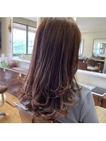 ベルベットヘア 千早店(Velvet hair)&nbsp;シアーラベンダーブラウン　【福岡 聖容】