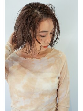 シェノン 西梅田(CHAINON) <小顔>ハイライトカラー×グレーベージュ×オリーブカラー