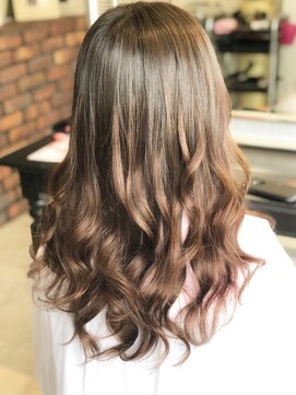 ヴァンクラウド 奈良店(VENT-CLOUD) 大人可愛いグラデーションカラー上品べージュ6dエクステ