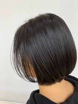 クオリス 上福岡店(QUALIS) 大人黒髪//髪質改善/サイエンスアクア/ツヤ髪/30代40代50代/小顔