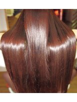 ビアンコ(BIANCO) 艶髪再生 髪質改善 黒髪シアーカラーカール姫カットセミディ酸熱