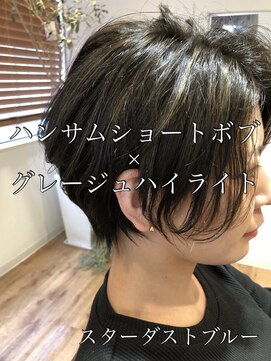 リブ(Live) 長さを変えずにイメチェン！ハンサムショートボブ2[白髪染め]