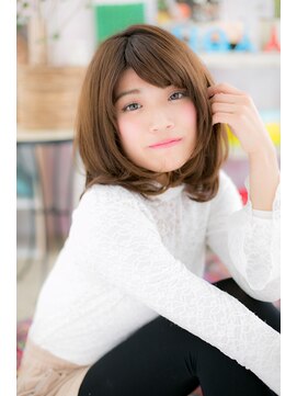 ミック 日暮里店(miq) リッチ感◎艶カラーマットブラウン重軽ワンカールc1