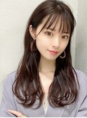 似合わせカット/くびれヘア/デザインカラー/アースカラー/新宿