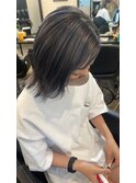 ブリーチonグレイッシュパープル