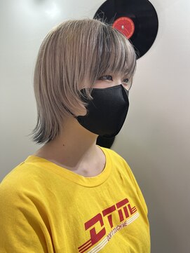 デート 下北沢(DATE) ウルフ×コントラストカラー