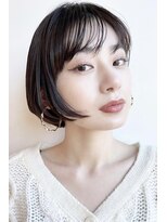 イーズ 鎌倉(e's)&nbsp;《e's イーズ鎌倉》大人の女性に。顎ラインの美しいミニボブ