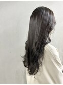 艶髪アッシュグレー