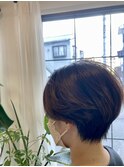 ショート×耳かけ