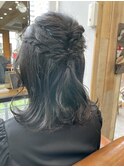 【clomus】ハーフアップ