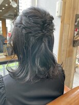 クロムス(clomus)&nbsp;【clomus】ハーフアップ