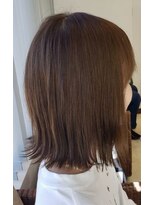 ヘアー リッツ 武豊店(Hair Ritz)&nbsp;切りっぱなし外ハネスタイル