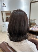 こっくりブラウンカラー