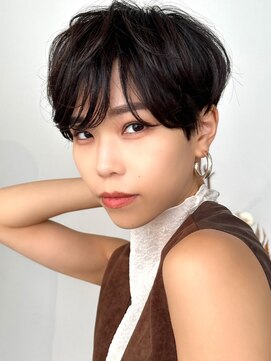 ラフィス ヘアー バース たまプラーザ店(La fith hair Bath) 【La fith】マッシュショート×黒髪
