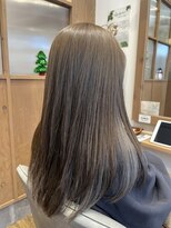 アルバヘアー(alba hair +) サラ艶シルバーグレージュ