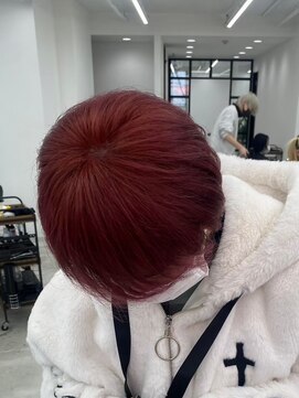 ジルスタジオ(JILL STUDIO) JILL STUDIO メンズ/ブリーチカラー/レッドカラー