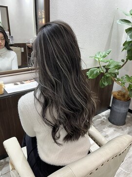 ベルヘアーデザイン 堺東(Belle hair Design) コントラストハイライト/大人ハイライト