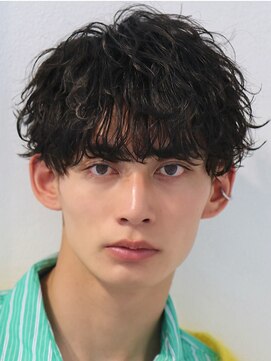 オーシャントーキョー 仙台(OCEAN TOKYO) 波巻きスパイラルパーマ韓国ツーブロック爽やかマッシュ