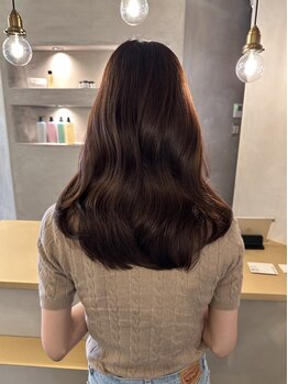ロマネ(ROMANEE)の写真/【髪質改善＊最高級カシミヤトリートメント】ずっと触っていたくなる、理想のうる艶カシミヤ髪へ