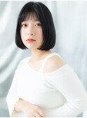 髪質改善トリートメントで潤ツヤ髪大人かわいい小顔ボブb天王台