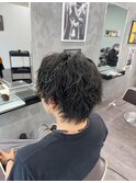 スパイラルパーマ