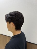 ステージ(STAGE)&nbsp;ダウンパーマ　韓国メンズヘア　センターパート