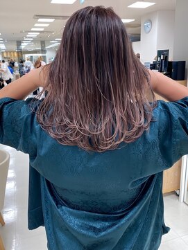 シャルムバイケンジ(Charm.by KENJE) バレイヤージュ/シャドウルーツ/ハイライト/デザインカラー/銀座