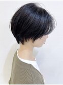 【morio成増/児玉】ハンサムショート　黒髪