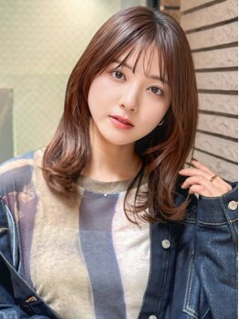 アグ ヘアー シアン 寒河江店(Agu hair xian)の写真/【最旬トレンド】21時まで営業(Cut最終受付20時まで)仕事帰りにも通える♪実力派の口コミ人気店★[寒河江]