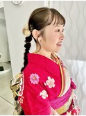 結婚式　成人式　卒業式　入学式　前撮り　ヘアセット
