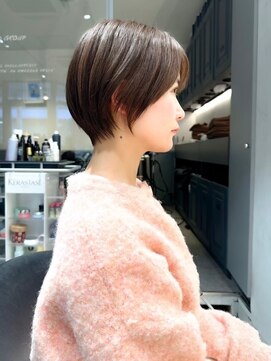 ロンド エメ 柏(Lond aimer) 美髪×ブリーチなしダブルカラー髪質改善ショートボブ[柏]