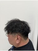 メンズ×ツイストパーマ