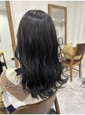 暗めアッシュグレー