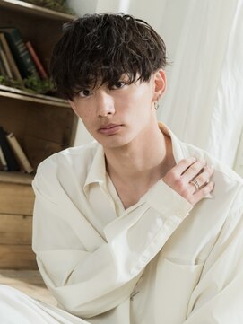 ユーフォリア 渋谷グランデ(Euphoria SHIBUYA GRANDE) ニュアンスパーマ　ナチュラルマッシュ　刈り上げマッシュ　MOMO