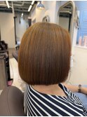 髪質改善カラー×つやボブ×レゾシステム