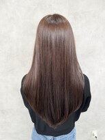 ルノン(LUNON)&nbsp;ハイライトカラーくびれヘアアプリコットオレンジ