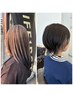 【倉住/中尾限定】似合わせカット+透明感カラー+インナーカラー￥16300～