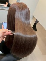 ネリネ きてみてまつど通り店(Nerine)&nbsp;髪質改善/マロンベージュ/ニュアンスカラー/艶透明感カラー/松戸