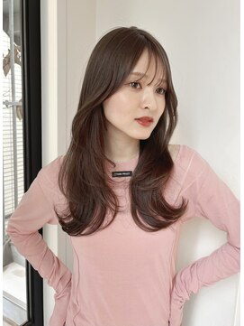 ローネス(LONESS) レイヤーカット　ハッシュカット　透明感カラー