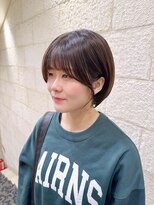 ハピネス 河原町店(Happiness)&nbsp;丸みショート　京都美容室　進詩織