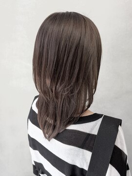 メグロ 相模大野(MEGURO) 白髪ぼかしハイライト/白髪染め/相模大野/オリーブグレー黒髪227