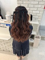 ディティカ ティア(Dityca tia)&nbsp;【名古屋/ヘアセット】ふわっと可愛いハーフツイン♪