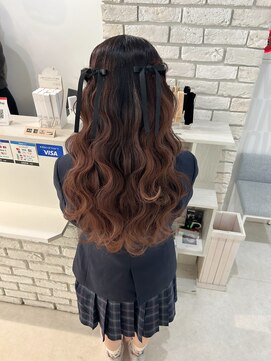 ディティカ ティア(Dityca tia) 【名古屋/ヘアセット】ふわっと可愛いハーフツイン♪