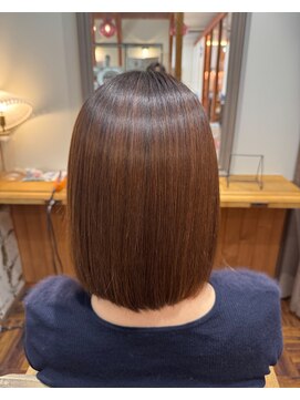 ジル フラン 吉田店(JILL franc) くせ毛でも簡単にまとまるボブになるには