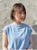 【ふんわり軽い】レイヤーボブ×小顔シルエット