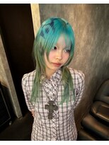 ヌル(Null)&nbsp;オーダーメイドデザインカラー/ブリーチデザインカラー/ウルフ