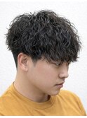 ツイストスパイラル/波巻きパーマ