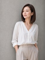 サムシング(Something.)&nbsp;ミディアムボブ_大人女性_上品