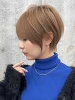 ネバーバイリンクス(NEVAR by LINKTH) 丸みコンパクトショート|小顔見え大人ショート